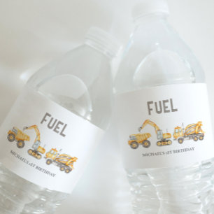 Bauthema Wasserflaschenetikett