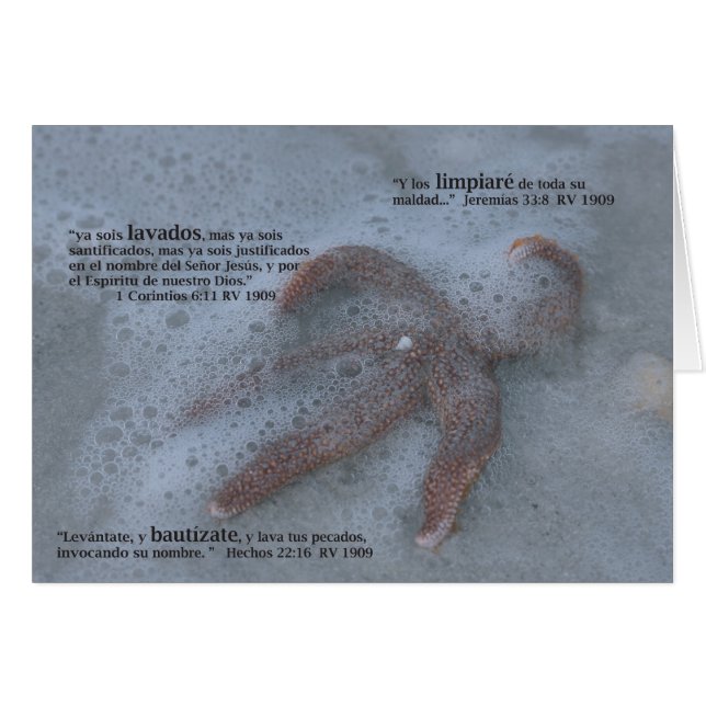 Bautizmo (Carta) (Vorderseite (Horizontal))