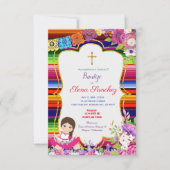 Bautizo Baptisse Spanische Sprache Einladung (Vorderseite)