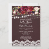 Bautizo Einladung Bautizo Invitacione De Bautizo (Vorderseite)