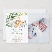 Bautizo Invitacione De bautizo Taufe Einladung (Vorderseite)