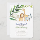 Bautizo Invitacione De bautizo Taufe Einladung (Vorderseite)