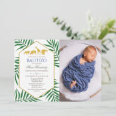 Bautizo Invitacione De bautizo Taufe Einladung (Stehend Vorderseite)