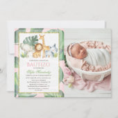 Bautizo Niña Invitacion De bautizo Niña Taufe Einladung (Vorderseite)