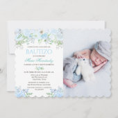 Bautizo Niño Invitacione De bautizo Niño Taufe Einladung (Vorderseite)