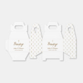 Bautizo White Gold Cross Custom Spanische Taufe Geschenkschachtel (Ungefaltet)