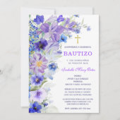 Bautizo Y Primer Añito de nuestro hija Einladung (Vorderseite)