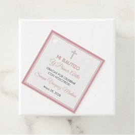 Bautizo y Primer Añito Taufe und erster Geburtstag Geschenkanhänger