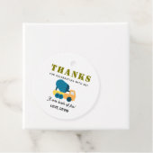 Bautransporter Geburtstagsbegünstigen Tags Geschenkanhänger (Beispiel)