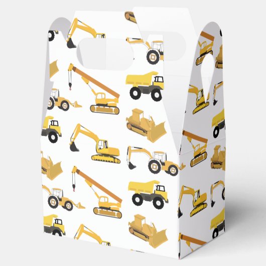 Bautransporter Geschenkschachtel (Geöffnet)