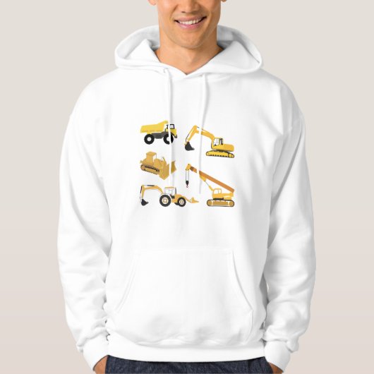 Bautransporter Hoodie (Vorderseite)