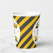 Bautransporter Kinder jeder Altersgruppe Pappbecher (Links)