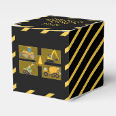 Bautransporter | KINDERGEBURTSTAG PARTY Geschenkschachtel (Vorderseite)