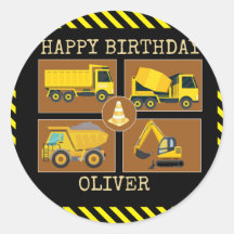 Bautransporter | Kindergeburtstag Party Square S