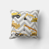 Bautransporter Kissen (Rückseite)