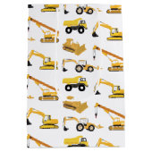 Bautransporter Mittlere Geschenktüte (Rückseite)