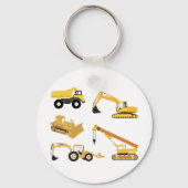 Bautransporter Schlüsselanhänger (Vorderseite)