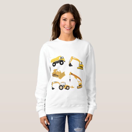 Bautransporter Sweatshirt (Vorne ganz)
