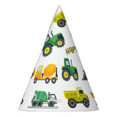 BAUTruck Birthday Cap Partyhütchen (Links)