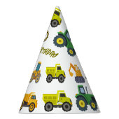 BAUTruck Birthday Cap Partyhütchen (Rechts)