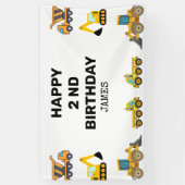 BAUTruck Geburtstagspartei Banner (Vertikal)