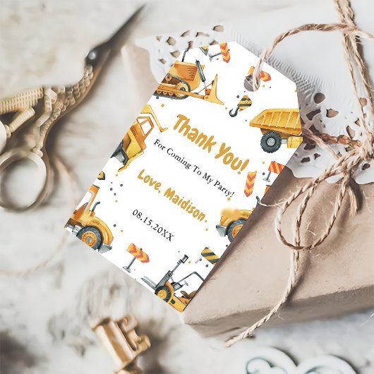 BAUTruck Geburtstagspartei Geschenkanhänger