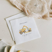 BAUTrucks BIrthday Paper Napkin Serviette