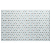 BAUTrucks - Niedlich blau weiß Stoff (Yard (91,4 cm))
