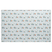 BAUTrucks - Niedlich blau weiß Stoff (Fat Quarter (45,7 x 55,9 cm))