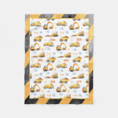 BAUTrucks und -fahrzeuge Fleecedecke (Vorderseite)