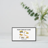 BAUTrucks - Visitenkarte (Stehend Vorderseite)