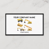 BAUTrucks - Visitenkarte (Vorderseite)