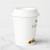 BAUTÜR - Geburtstagskuppel Pappbecher (Rechts)