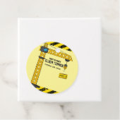 Bauturmkrane Kinderdusche Geschenkanhänger (Beispiel)