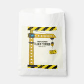 Bauturmkrane Kinderdusche Geschenktütchen (Vorderseite)