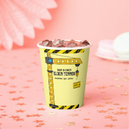 Bauturmkrane Kinderdusche Pappbecher