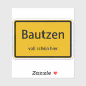 Bautzen Aufkleber Sticker Autoaufkleber (Blatt)