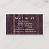 Bauunternehmen Handyman Contractor Builder Visitenkarte (Rückseite)