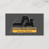 Bauunternehmer für Pflanze Visitenkarte (Vorderseite)