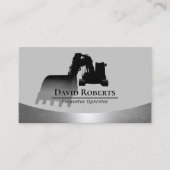 Bauunternehmer für Pflanze Visitenkarte (Vorderseite)