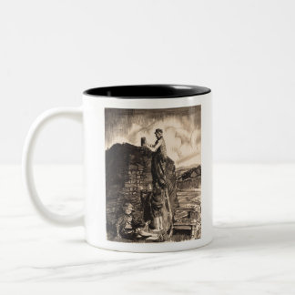 Bauunternehmer - George Bellows - 1922 Zweifarbige Tasse