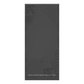 Bauunternehmer-Gestell-Karten-Schmutz-Grau Werbekarte (Hinten)