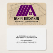 Bauunternehmer | Haus | Architekt (Vorne & Hinten)