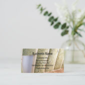 Bauunternehmer-Isolierung Visitenkarte (Stehend Vorderseite)