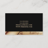 BauunternehmerBauwesen Visitenkarte (Rückseite)