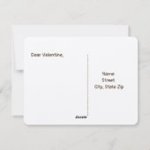 BauValentine Feiertagskarte (Rückseite)