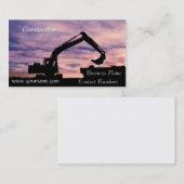 BauVisitenkarte Visitenkarte (Vorne/Hinten)