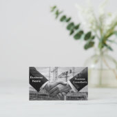 BauVisitenkarte Visitenkarte (Stehend Vorderseite)