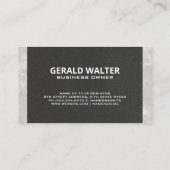 Bauvorhaben | Gerüst Visitenkarte (Rückseite)