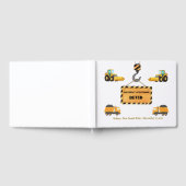 Bauwagen Birthday Gästebuch (Voll)